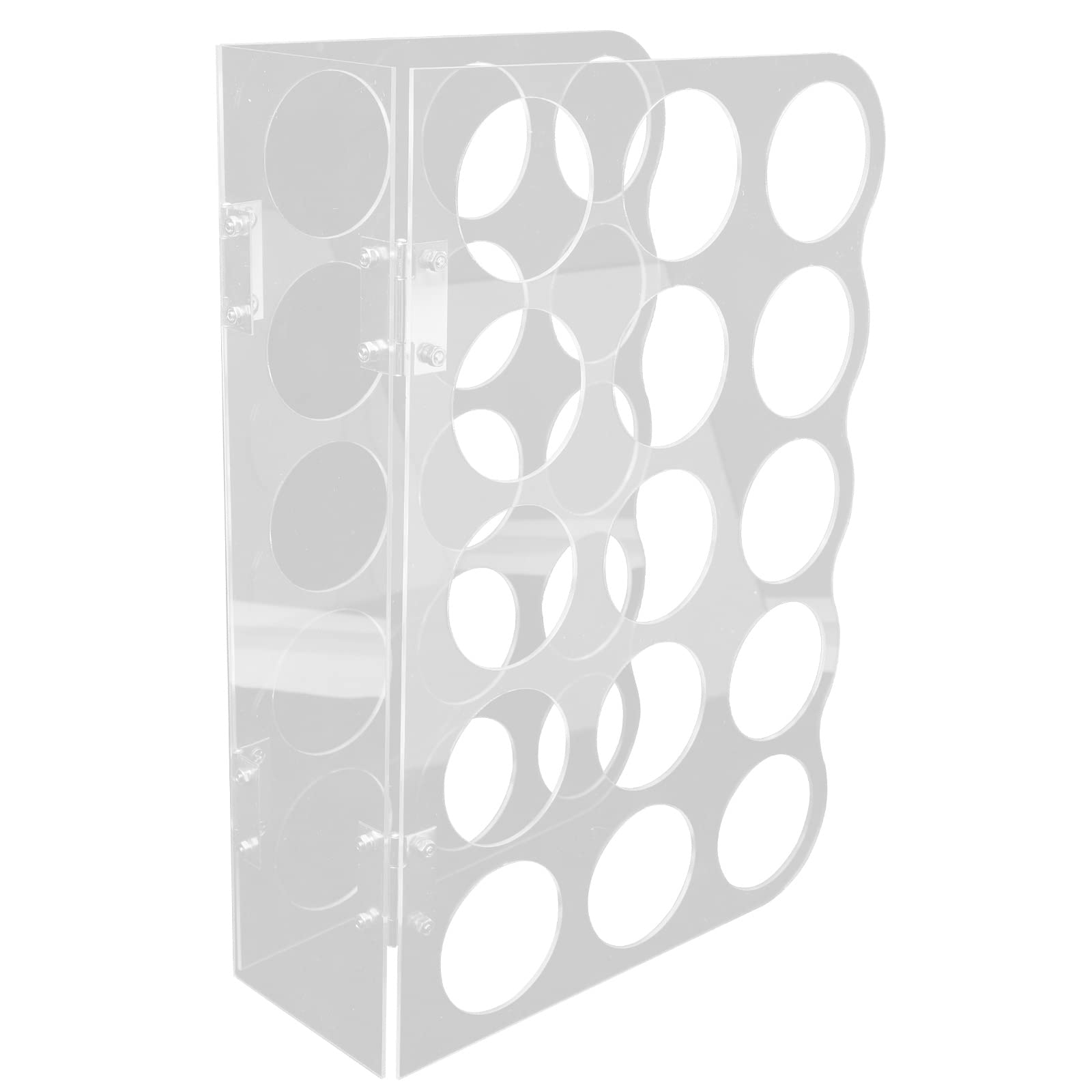 Angoily 15-Hole Vinyl Roll Storage Rack - Organizer for Craft Wrapping Paper Rolls, Vinyl Rolls & DIY Supplies | Perfect for Craft Rooms, Scrapbooking & Home Organization