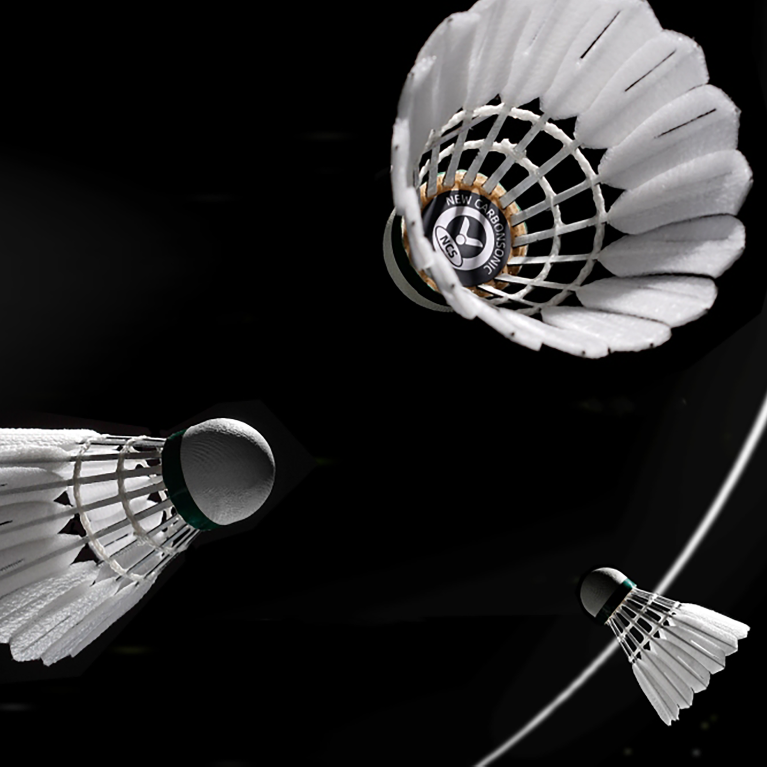 Victor New CarbonSonic 2.0 Badminton Shuttlecocks NCS 2025 - 12 Pack | Premium Feather Shuttlecocks for Professional & Recreational Play | Perfect for Tournaments, Training & Backyard Games