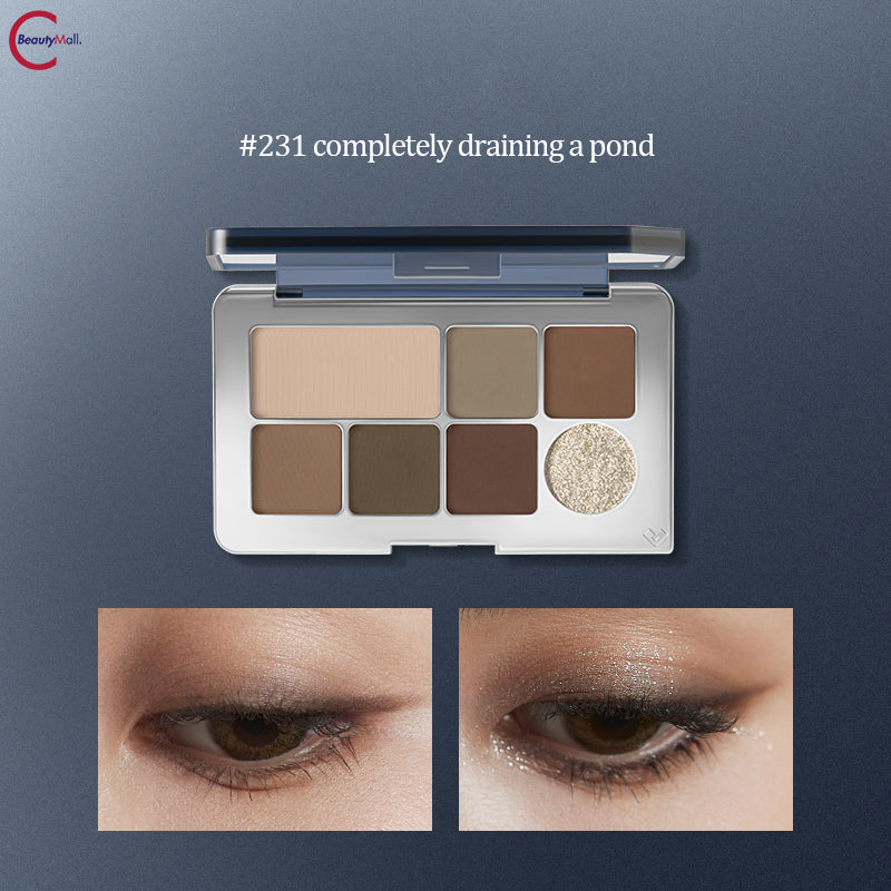 SPENNY Flow of Mind 7-Color Eyeshadow Palette - Long Lasting Pigmented Makeup for Day & Night Looks - Perfect for Parties, Weddings & Special Occasions