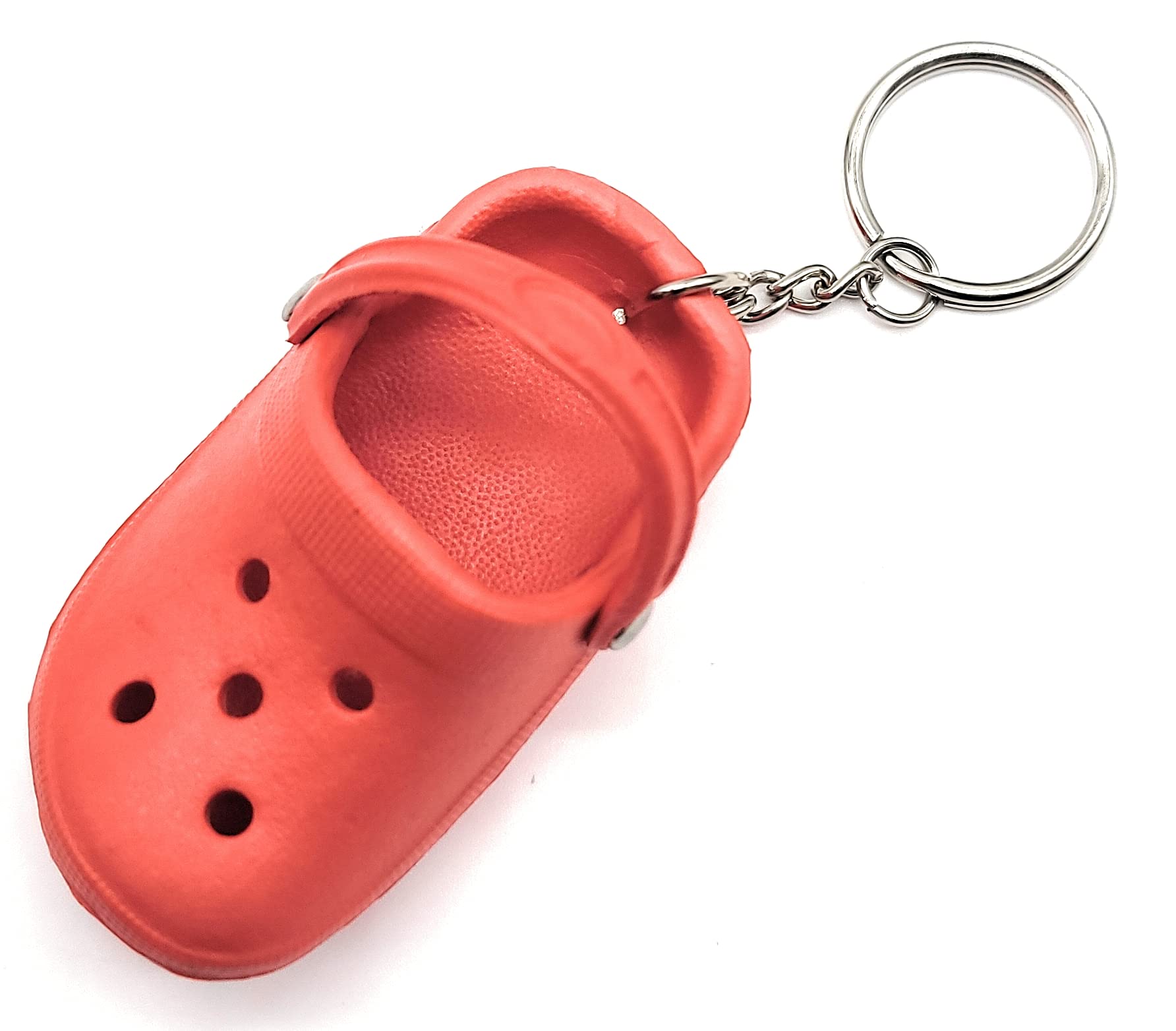 Mini Clog Shoe Keychain - Cute Dutch Wooden Shoe Charm for Keys, Backpacks & Gifts (Red) | Perfect for Travel Souvenirs, Home Decor & Dutch Culture Enthusiasts