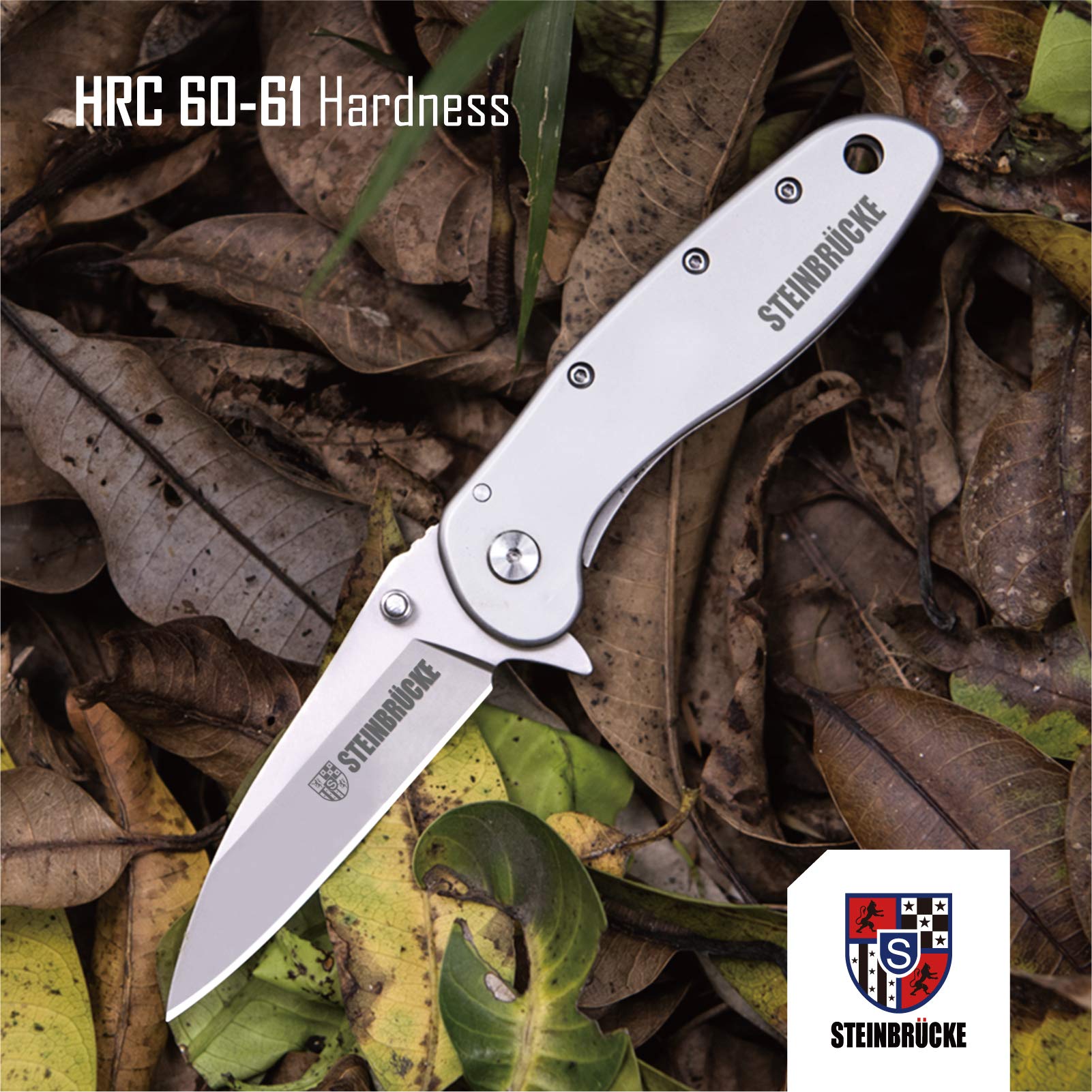 Premium Folding Pocket Knife for Men - 3.1