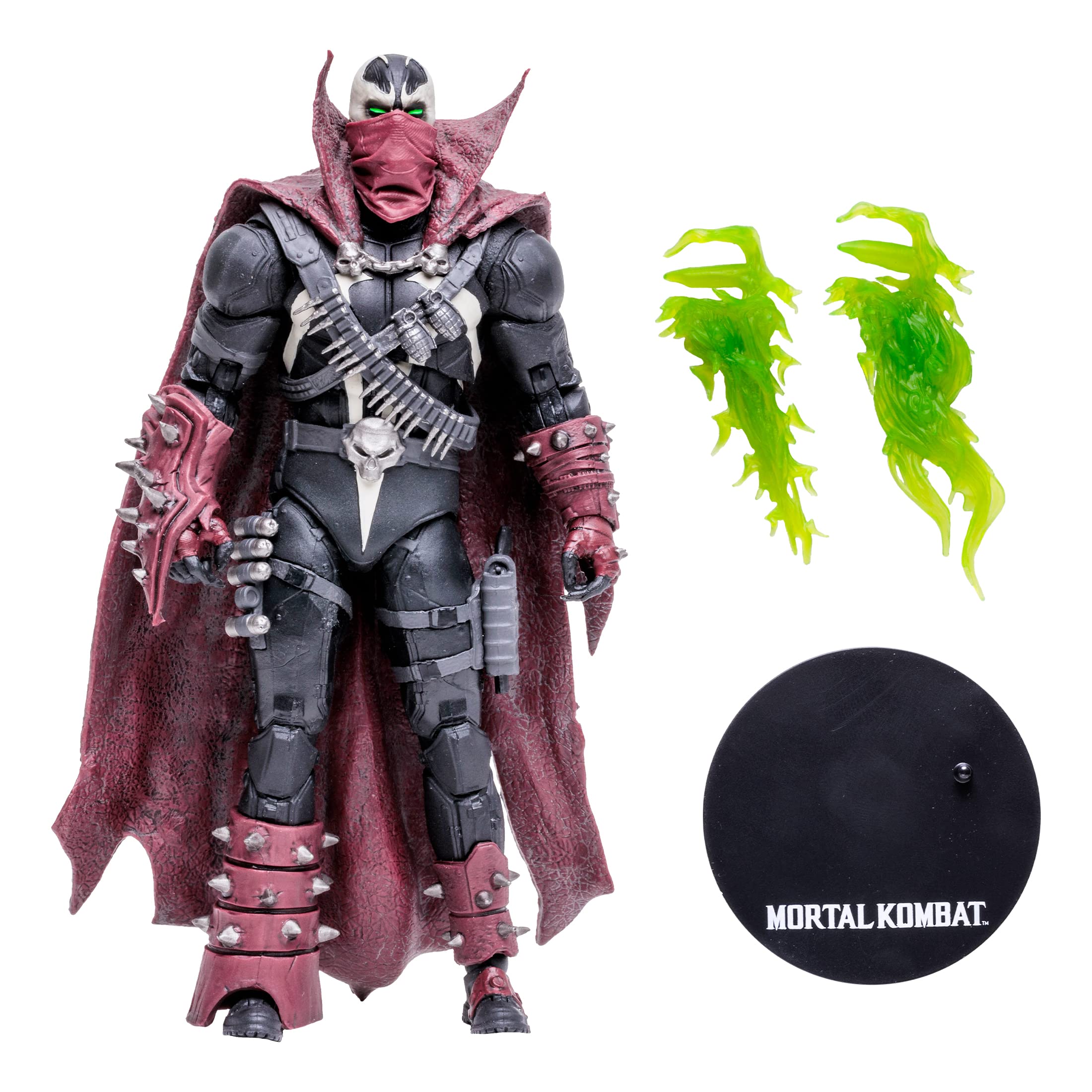 McFarlane Toys Mortal Kombat 7-Inch Commando Spawn Action Figure - Collectible Character Model for Fans & Gamers - Perfect for Display, Gaming Battles & Gift Giving