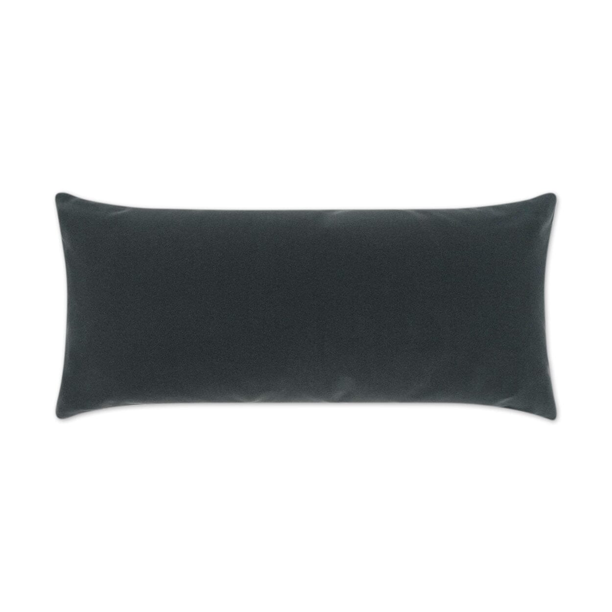 D.V. Kap 12x24 Outdoor Lumbar Pillow - Waterproof Sunbrella Fabric - Sundance Charcoal - Perfect for Patio Furniture, Poolside Lounging & Garden Decor