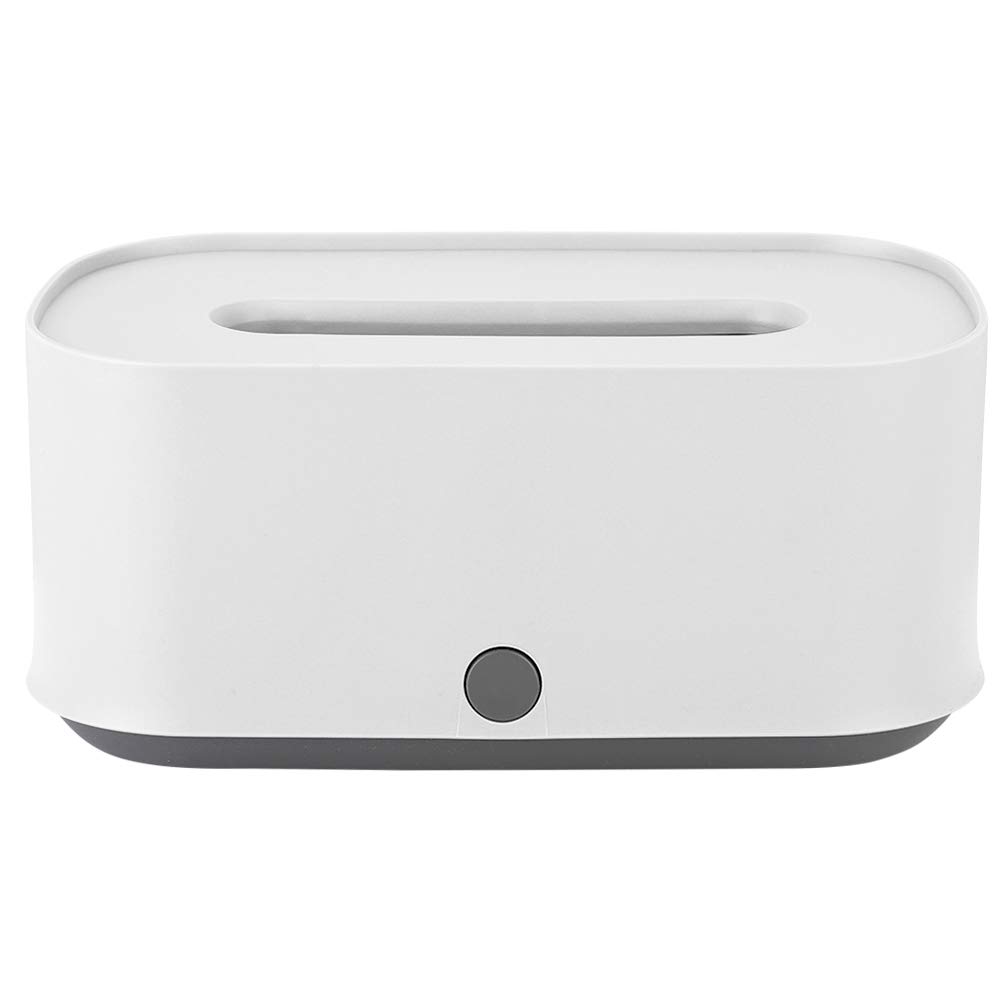 Alvinlite Nordic Tissue Box Holder - Multifunctional Home Decor for Living Room, Bedroom & Office - Stylish White Tissue Storage Box for Tabletop Decoration & Organization