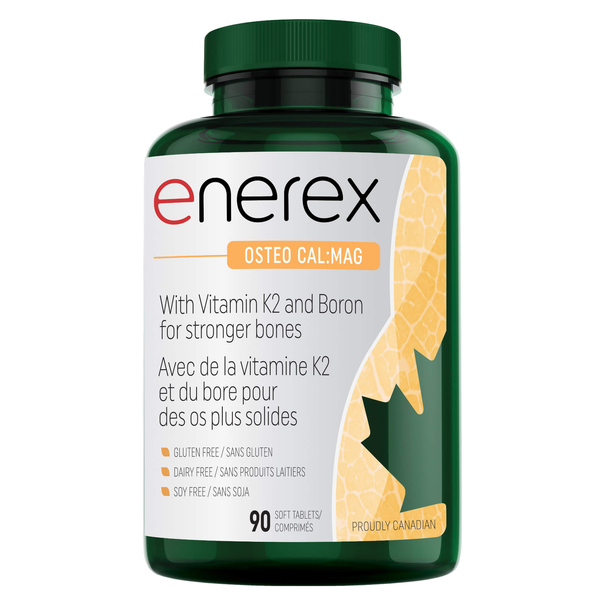 Osteo Cal Mag Supplement - Calcium Magnesium & Vitamin D for Bone Health - Supports Joint & Muscle Function - Ideal for Active Lifestyles & Senior Wellness