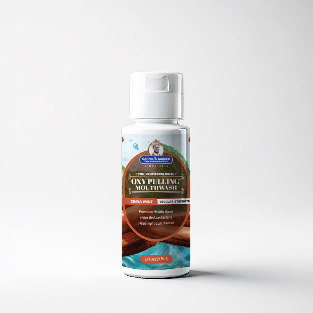 Travel-Sized Oxy Pulling Mouthwash with Activated Charcoal & H2O2 - Whitening & Detoxifying Oral Rinse for Fresh Breath & Healthy Gums - Perfect for Travel, Home & Office Use