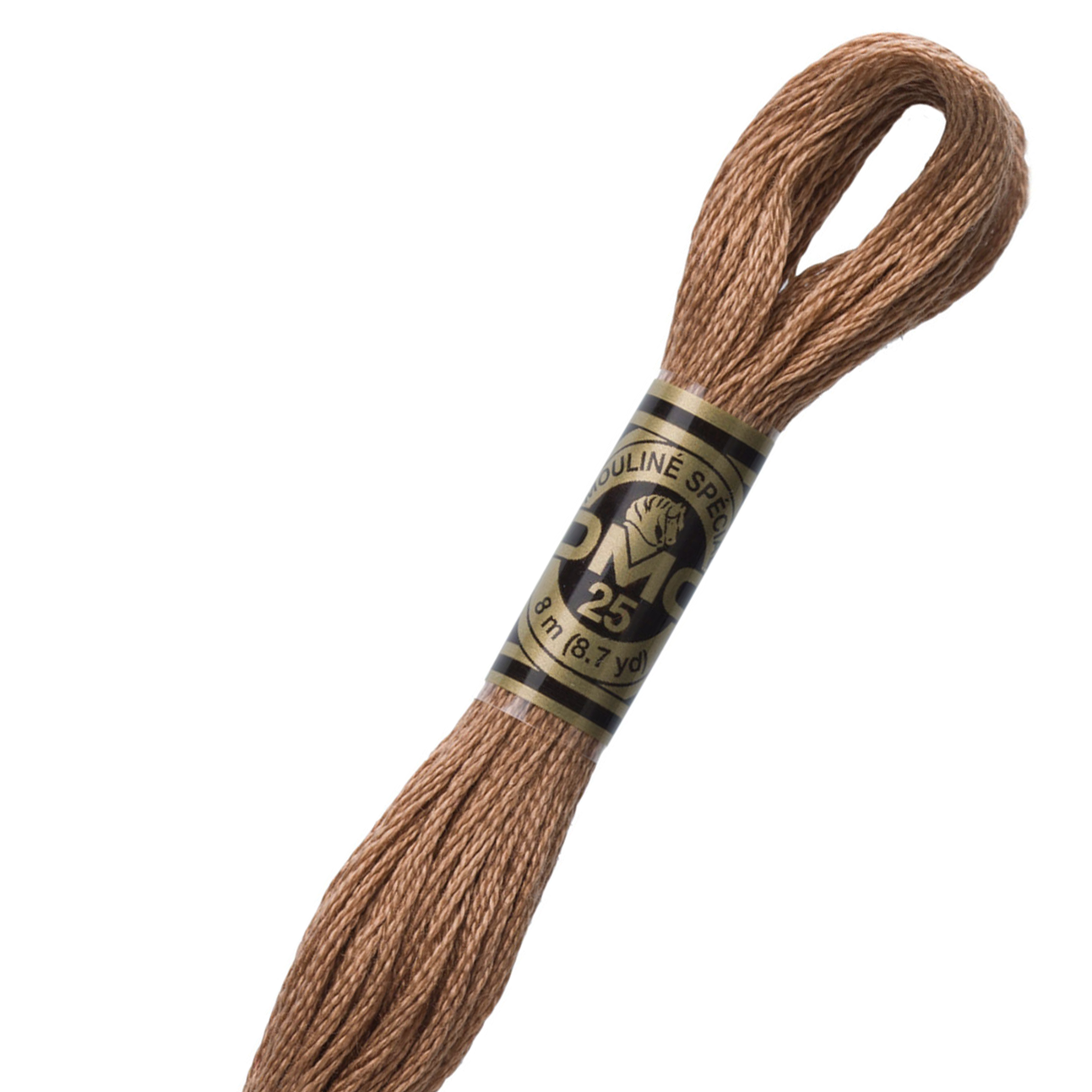 DMC 3863 100% Cotton Embroidery Floss - 6 Stranded Skeins for Cross Stitch, Needlepoint & Hand Embroidery - Perfect for DIY Crafts, Scrapbooking & Home Decor Projects