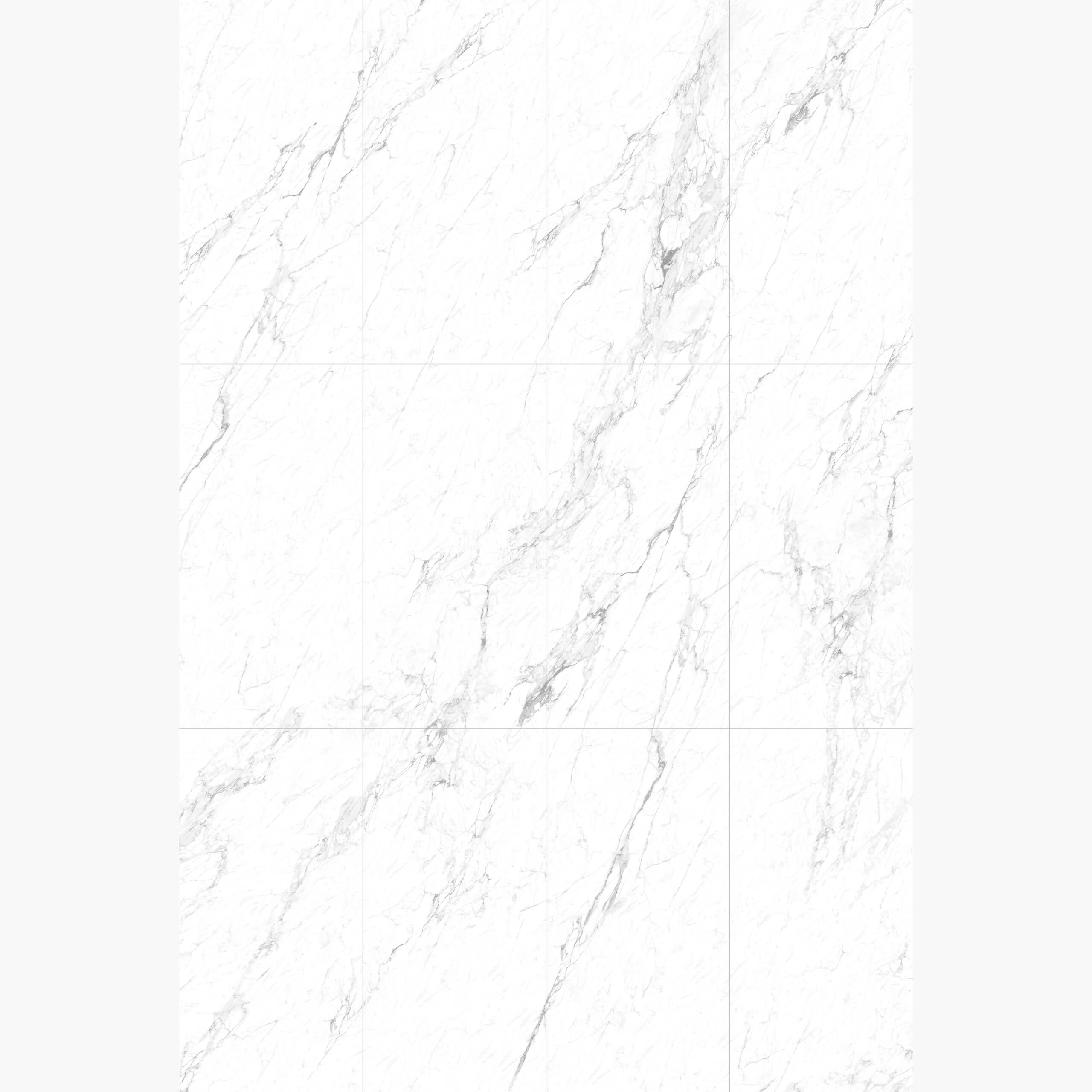 Premium Polished Marble Tile - Snow White 1200x600mm for Kitchen Backsplash, Bathroom Flooring & Luxury Wall Cladding