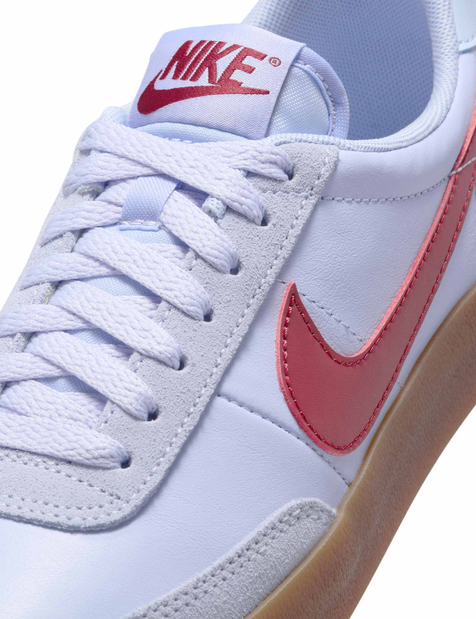 Nike Killshot 2 Leather Sneakers - Royal Tint/Gum Medium Brown/White/Team Red | Classic Court Shoes for Men | Perfect for Casual Wear, Office & Street Style