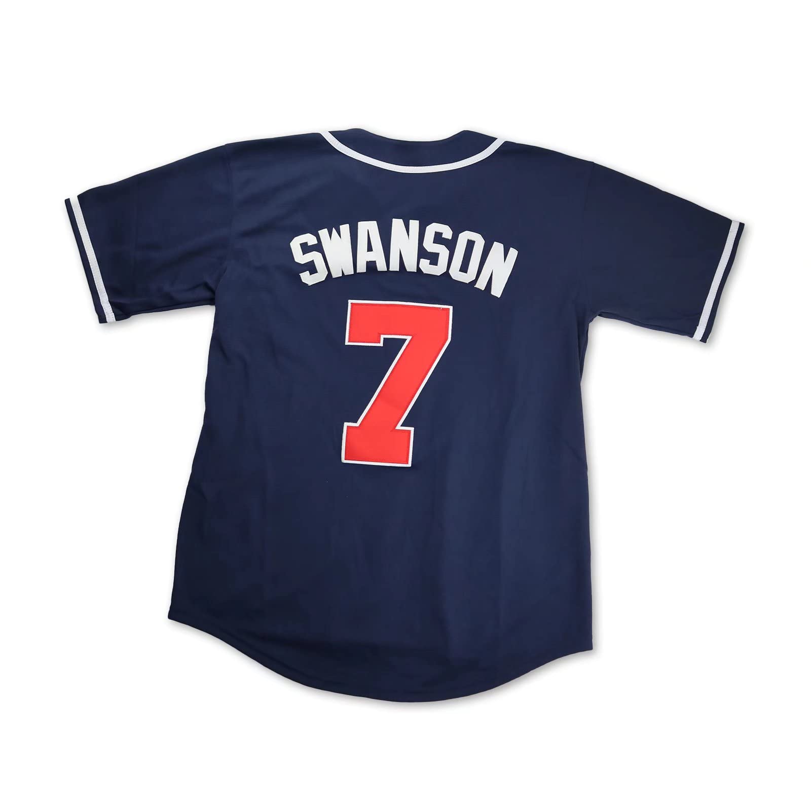 DBLoom Men's Baseball Player Jersey - Authentic Stitched Fan Shirts (Sizes S-2XL) | Perfect Baseball Fan Gift for Games & Tailgating