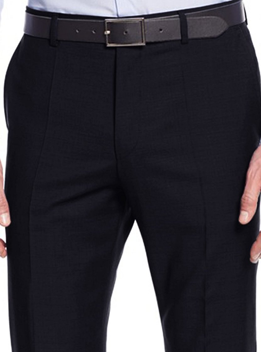 Nicoletti Men's Modern Fit 2-Piece Suit with Working Buttonholes - Perfect for Business Meetings, Weddings & Formal Events