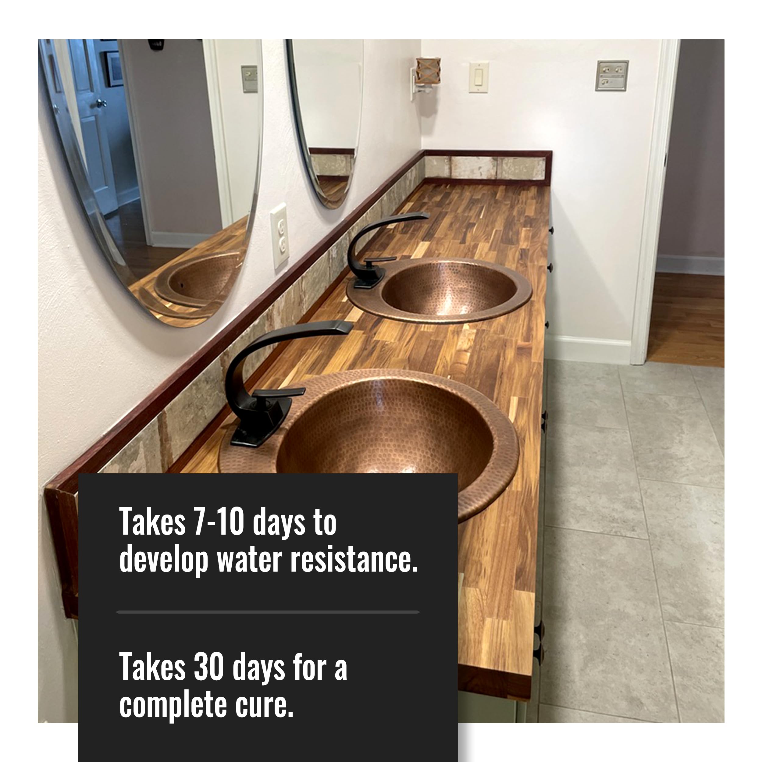 Real Milk Paint & Pure Tung Oil for Wood Finishing - Food Safe Half & Half Blend with Orange Peel Oil - Perfect for Cutting Boards, Butcher Blocks, Clay, Stone & Slate - 1 Gallon | Ideal for DIY Woodworking, Furniture Restoration & Natural Surface Protection