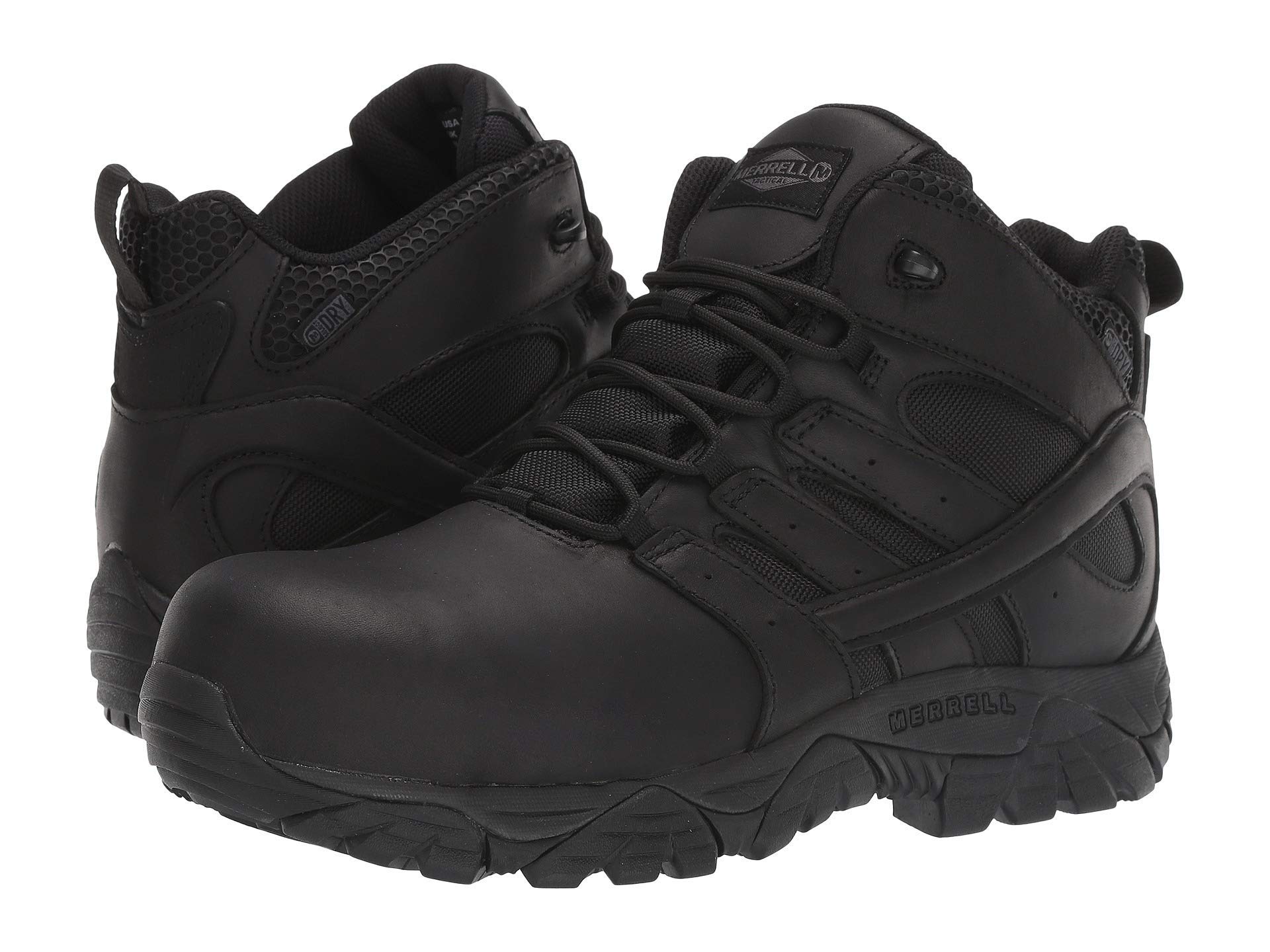 Merrell Men's Moab 2 Mid Tactical Waterproof Hiking Boots - 8