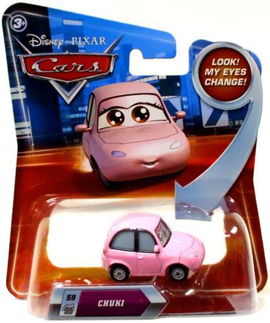 Disney Pixar Cars Movie Diecast Toy - Chuki #59 Collectible Car for Kids & Fans - Perfect for Playtime, Gifts & Display