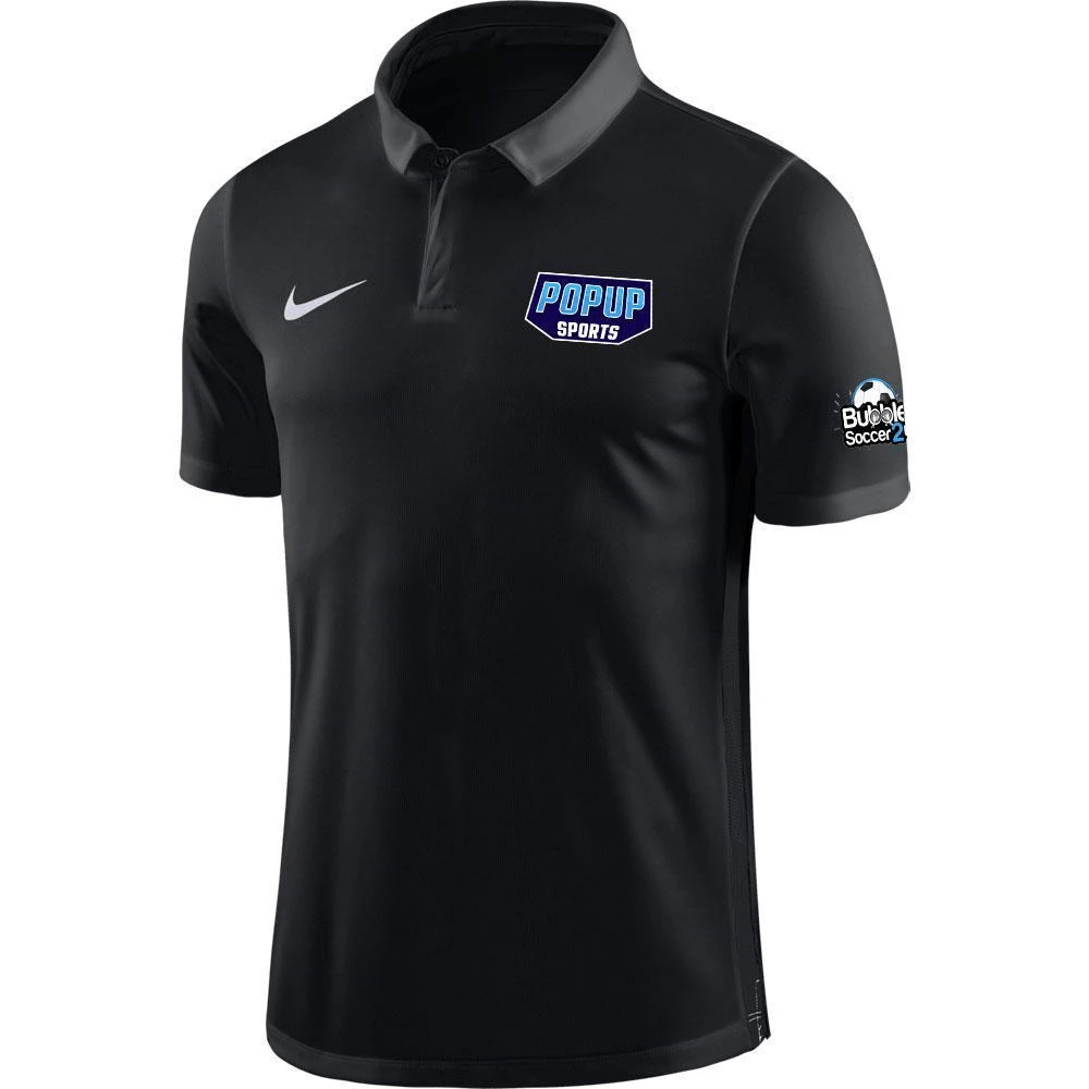 Nike DRY ACADEMY 18 Men's Soccer Polo Shirt - Moisture-Wicking Performance Top for Training & Games | Bubble Soccer 2U