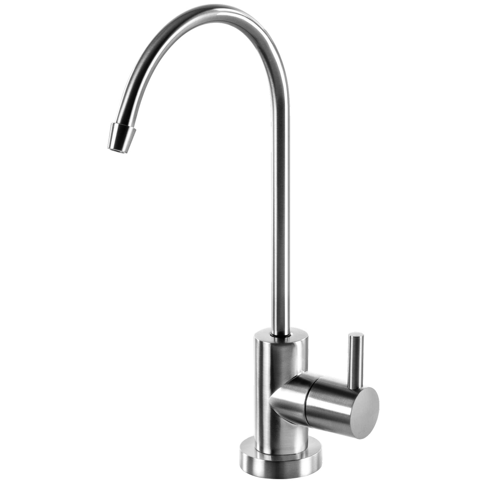 Express Water Modern Chrome Water Filter Faucet - Reverse Osmosis Drinking Water Filtration System - Kitchen Sink & Beverage Faucet for Clean, Safe Water - Perfect for Home, Office, and RV Use