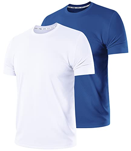 2 Pack White/Blue