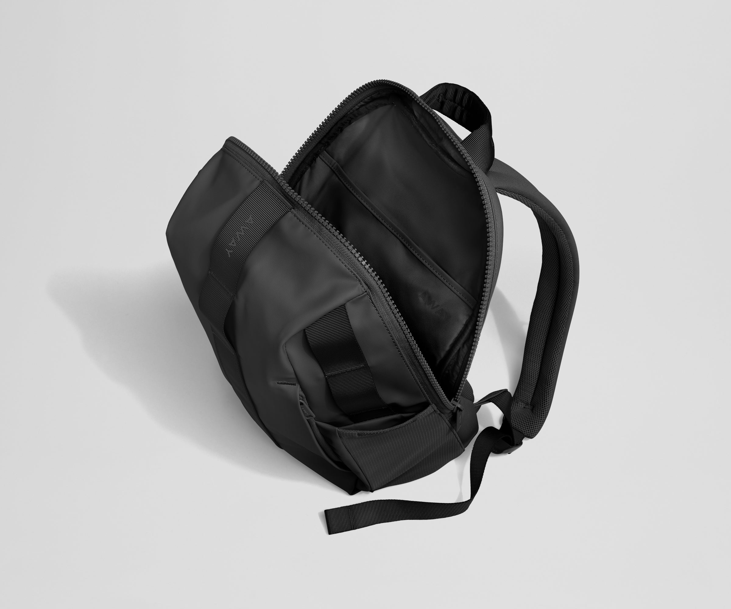 Jet Black Active Daypack 20L - Lightweight Hiking Backpack for Men & Women - Perfect for Outdoor Adventures, Travel, and Daily Commute