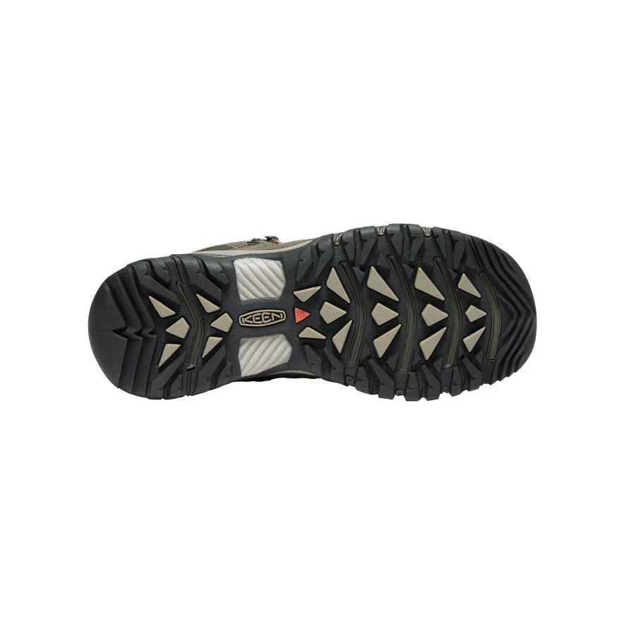 Men's Targhee III Mid WP Waterproof Hiking Boots with Bungee Cord - Black | All-Terrain Outdoor Adventure & Trail Walking Shoes