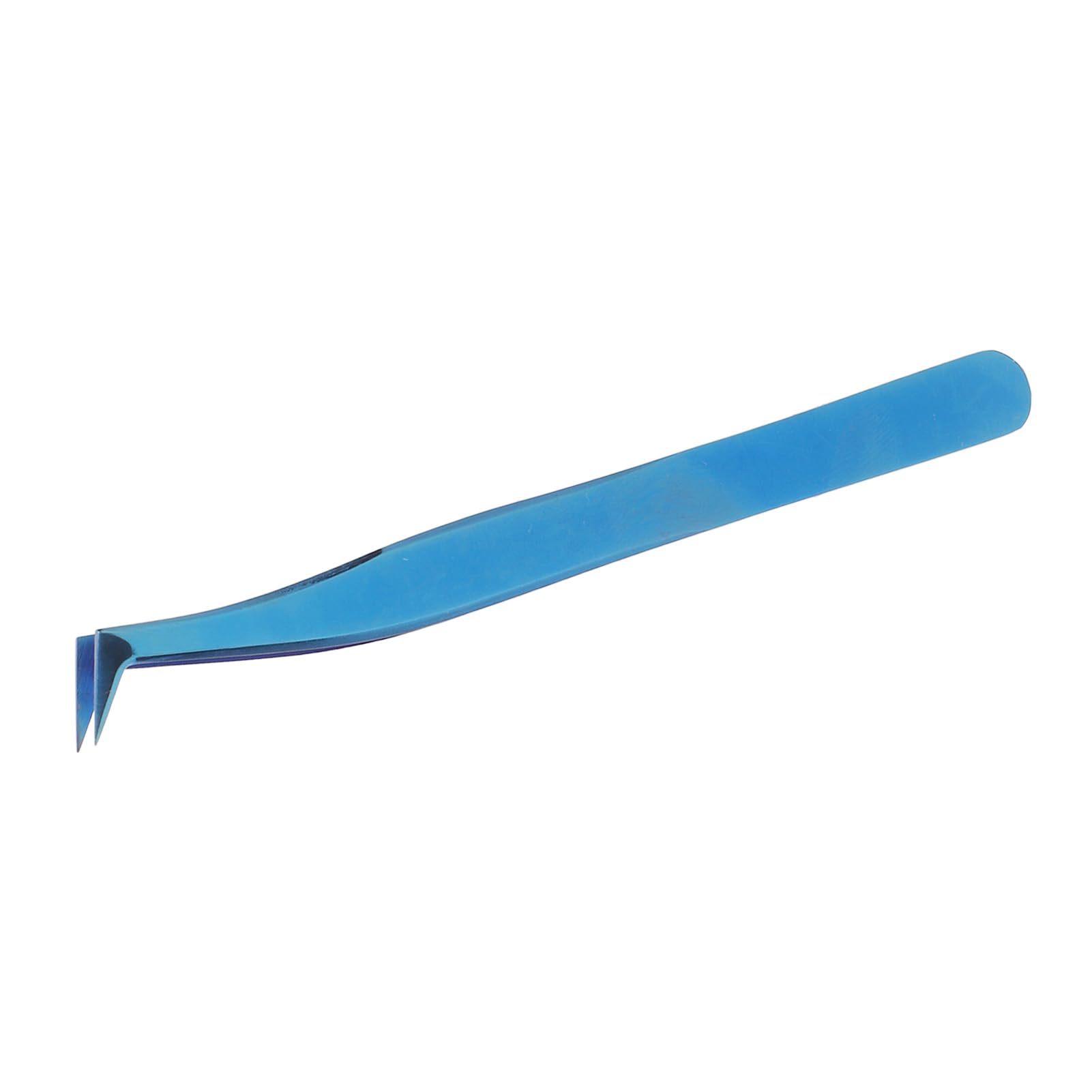 Professional Eyelash Extension Tweezers - Blue Lightweight Lash Applicator for Salon & Manicurists (Volume Tweezers) | Perfect for Eyelash Extensions, Lash Lifting & Professional Makeup Application