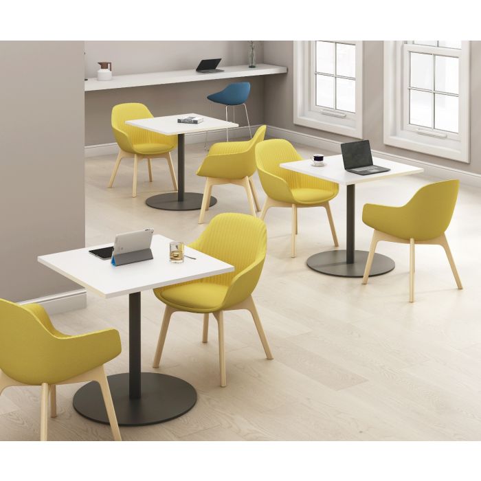 Friant Jest Guest Chair FAR SYS CH 02 - Modern Office Visitor Chair with Comfortable Seat - Perfect for Reception Areas, Conference Rooms & Waiting Lounges