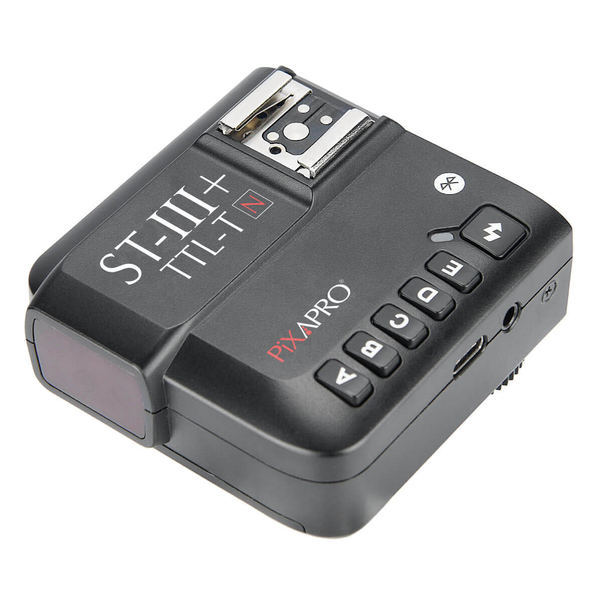 PRO ST III Plus 2.4GHz TTL Flash Trigger with High Speed Sync & Bluetooth (X2T) - Professional Wireless Flash Sync for DSLR & Mirrorless Cameras - Perfect for Studio, Portrait & Event Photography