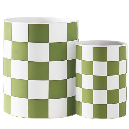 Green Checkered