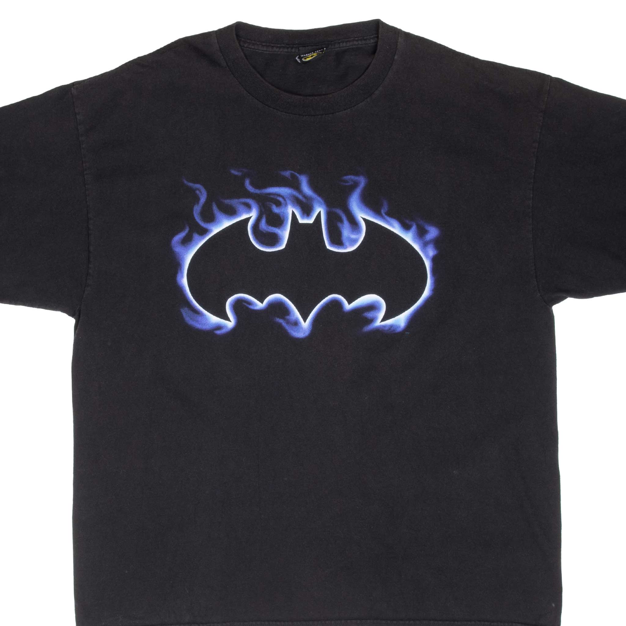 Vintage DC Comics Batman Graphic T-Shirt 2002 - XL Size for Men - Cool Superhero Tee for Casual Wear, Cosplay & Comic Con Events