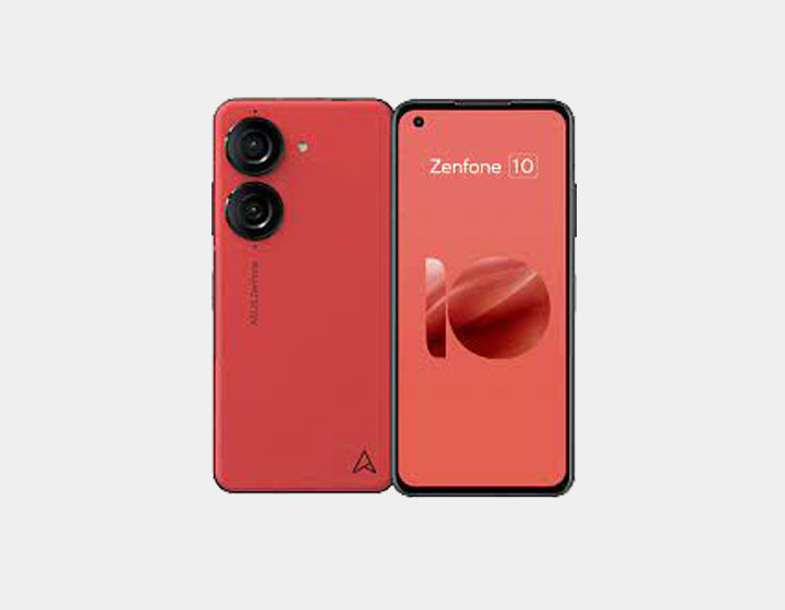 ASUS ZenFone 10 AI2302 5G Smartphone - Unlocked GSM Dual SIM 256GB Storage 8GB RAM - Powerful Android Phone for Gaming, Photography & Streaming (Red)