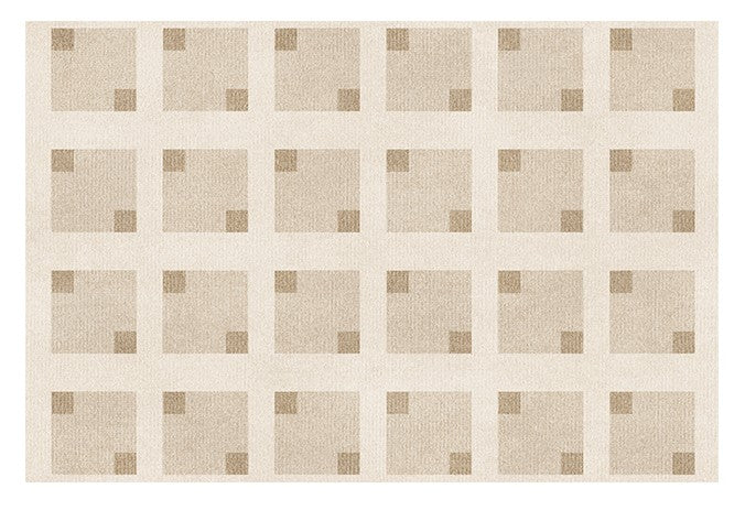 Abstract Contemporary Rugs - Soft Modern Area Rug for Bedroom, Living Room, Dining Room & Office - Non-Slip Floor Mat Under Sofa - Home Decor & Interior Design Accent