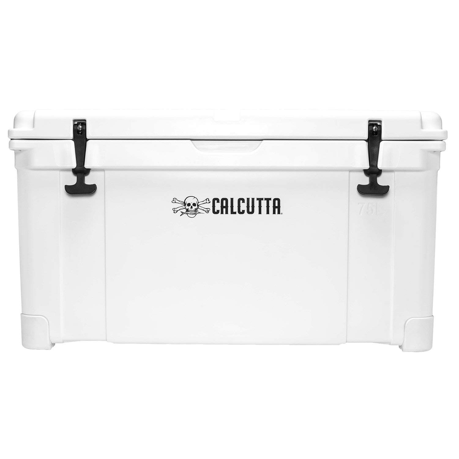Calcutta Hard Cooler - 5-Day Ice Retention Insulated Outdoor Ice Chest | 75L Portable Cooler for Fishing, Boating, Camping & Tailgating | Heavy-Duty Travel Drink Cooler with Drain Plug & Built-in LED Light | Perfect for Beach Trips, RV Adventures & Backyard BBQs