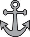 Anchor Stamp - Nautical Boat & Pirate Theme for DIY Crafts & Grading