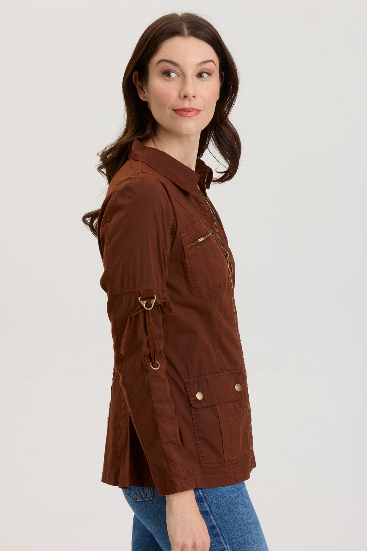 Carran Jacket in French Roast Pigment - Stylish & Comfortable Outerwear for Women | Perfect for Fall & Winter Fashion
