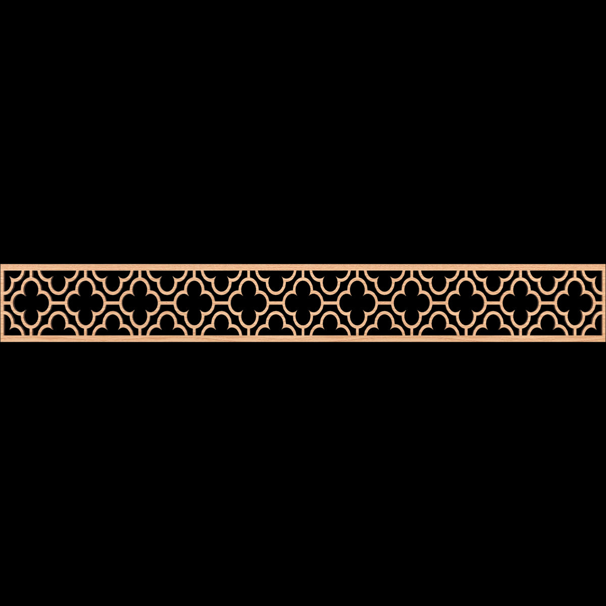 Chicago Fretwork Moulding - Decorative Wood Trim for Home & Furniture | Perfect for DIY Projects, Wall Paneling, and Cabinet Accents