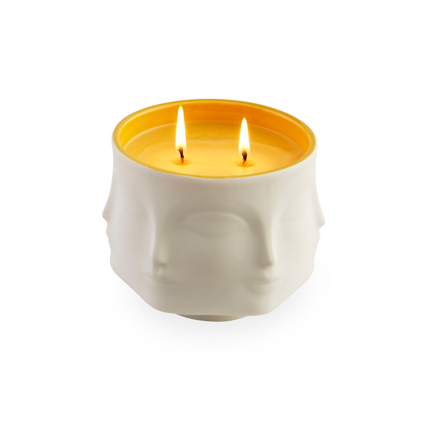 Muse Couleur Pamplemousse Scented Candle - Grapefruit Aroma Home Decor for Relaxation, Bathroom & Bedroom