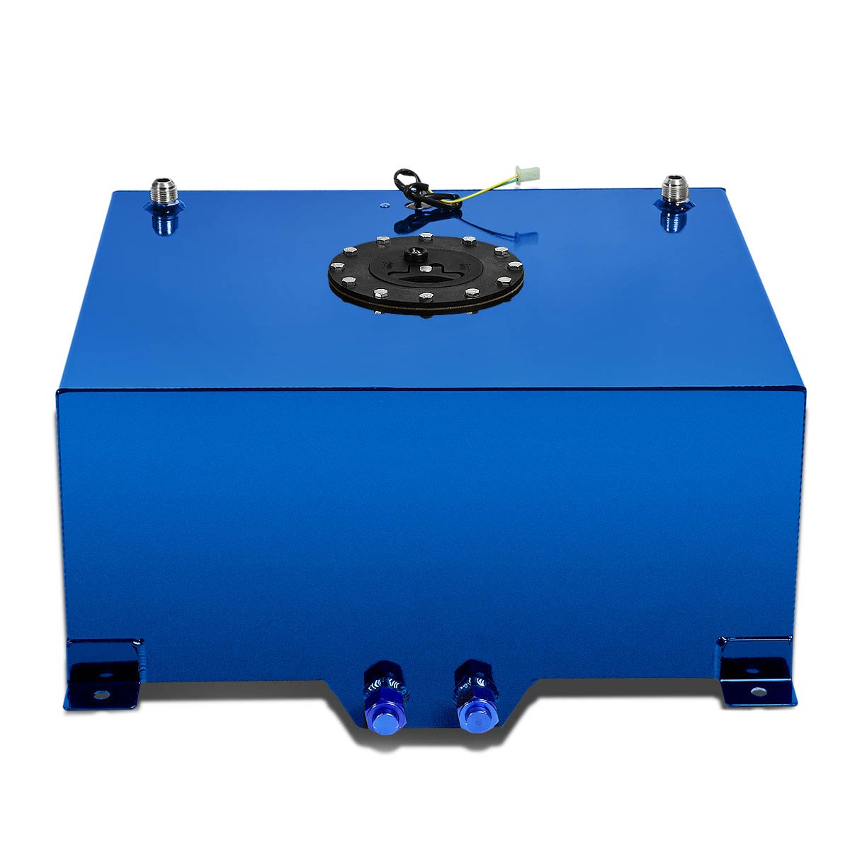 DNA MOTORING 15 Gallon Aluminum Top-Feed Fuel Cell Gas Tank - 19.75