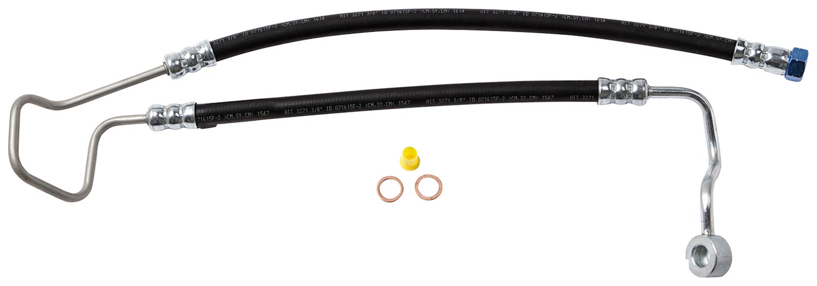 Gates 365638 Power Steering Pressure Line Assembly - High-Performance Replacement for Smooth Steering - Perfect for Trucks, SUVs, and Off-Road Vehicles