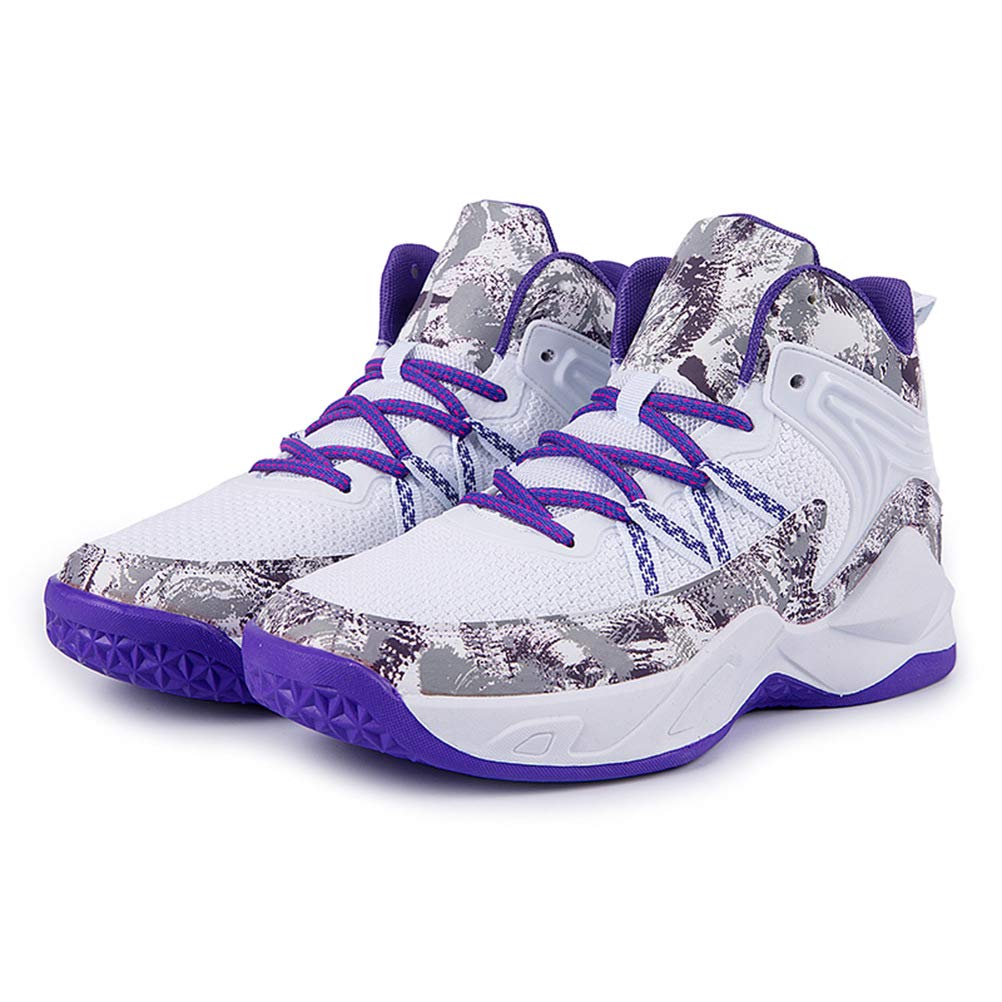 WILTENA Women's & Men's Breathable Mesh Basketball Shoes - Lightweight Non-Slip Athletic Sneakers for Running, Sports & Casual Wear