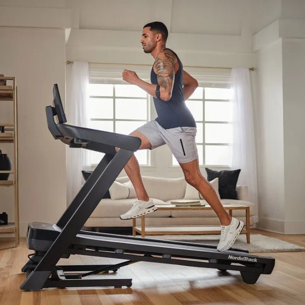 NordicTrack T Series 9 Treadmill - 3.6 CHP Motor, SpaceSaver Design & SelectFlex Cushioning | Home Gym Equipment for Running & Walking Workouts | NTL15725