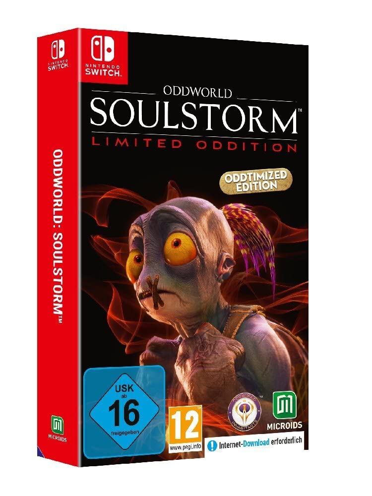 Oddworld Soulstorm Limited Edition - Nintendo Switch Game | Action-Adventure for Solo Play & Collectors