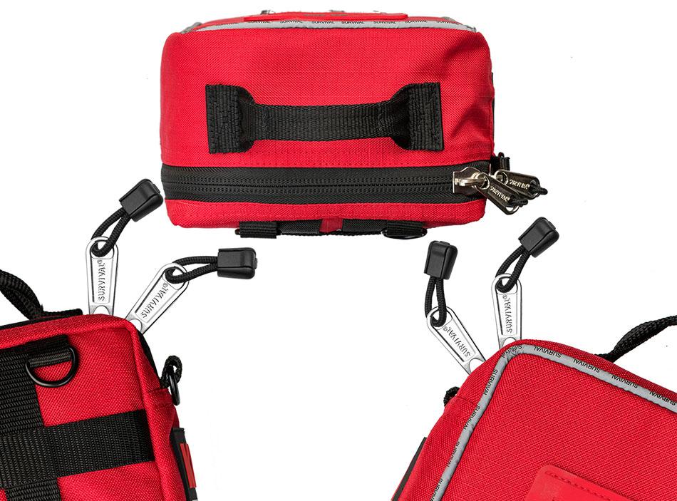 Premium SURVIVAL Workplace First Aid Kit – Comprehensive Emergency Medical Supplies for Offices, Factories & Construction Sites – Ideal for Workplace Safety & Injury Prevention