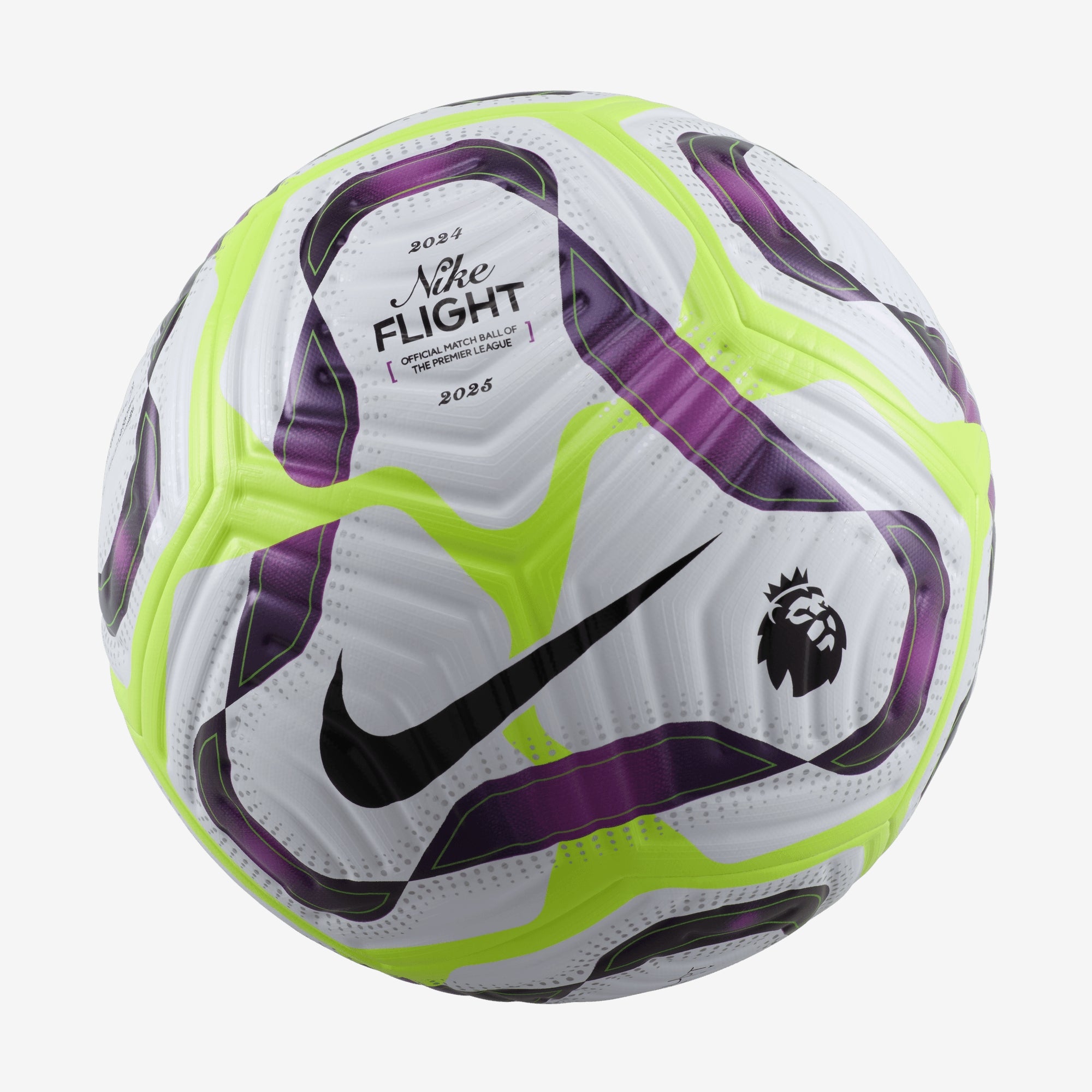 Nike Premier League Flight Soccer Ball - Official Match Ball for Premier League Games, Training & Practice - Size 5 for Adults & Youth Players - Perfect for Matches, Drills & Backyard Play