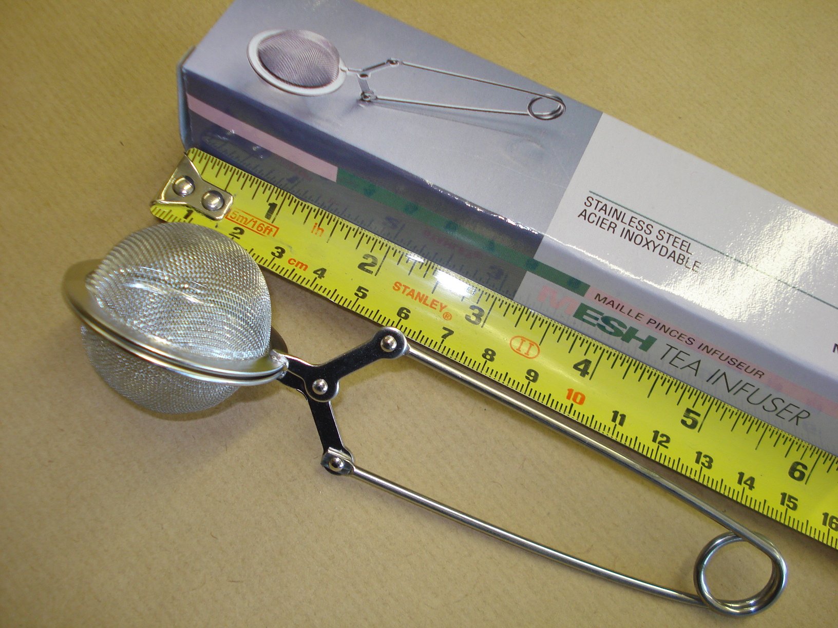 Premium Stainless Steel Tea Strainer & Mesh Infuser - High Quality Guaranteed - Perfect for Loose Leaf Tea, Herbal Infusions & DIY Tea Blends at Home or Office