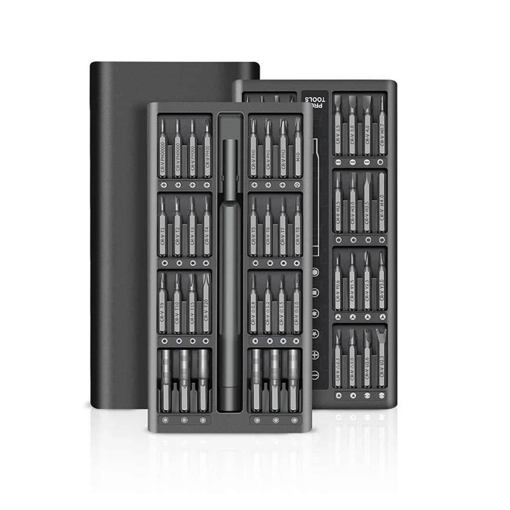 63 in 1 Precision Magnetic Screwdriver Set with Torx & Hex Bits - Professional Phone Repair Tool Kit for Electronics, Computers & Home DIY Projects