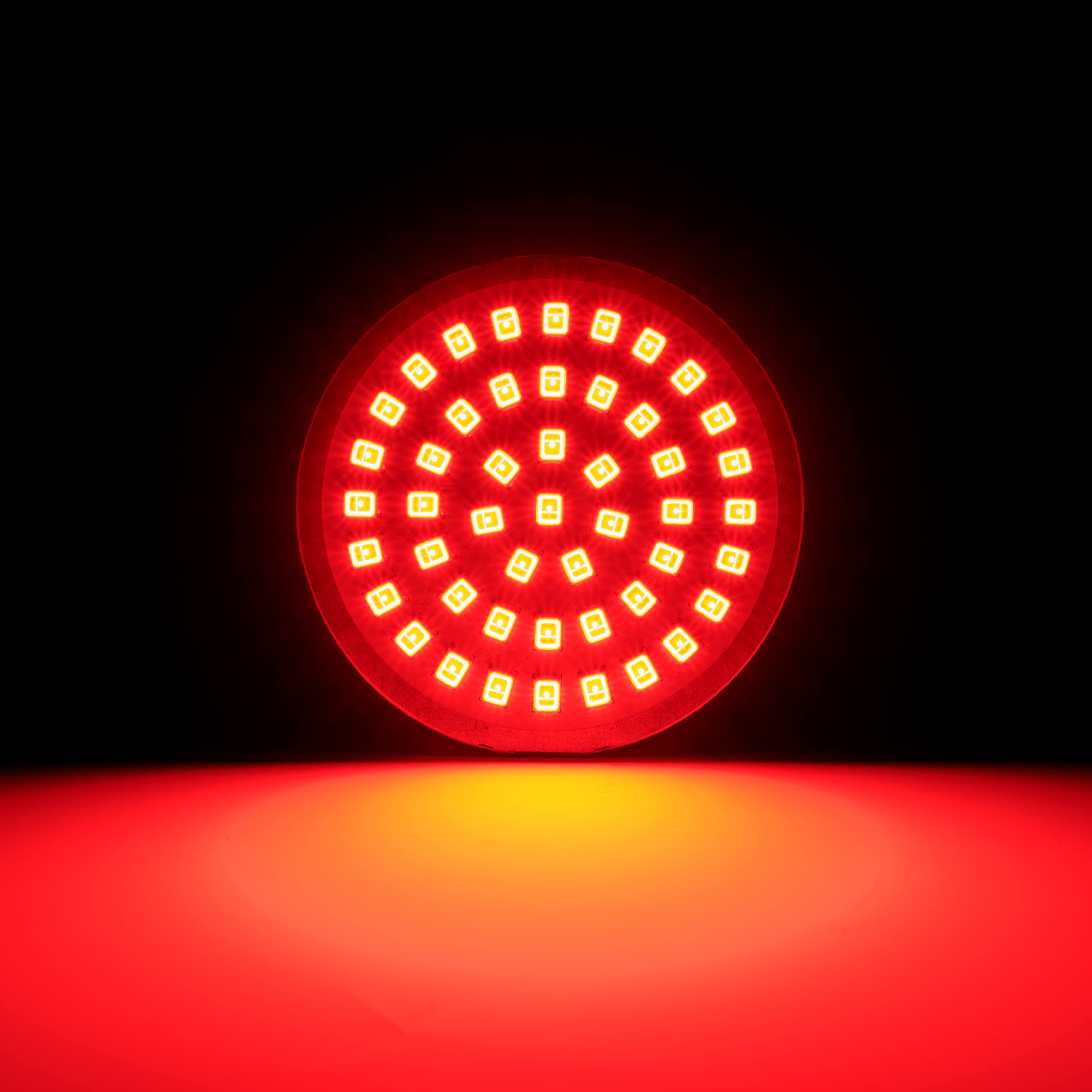 Rogue Rider LED Motorcycle Lights - Red Turn/Brake/Running Lights (1157) for Harley Davidson - Night Riding Safety
