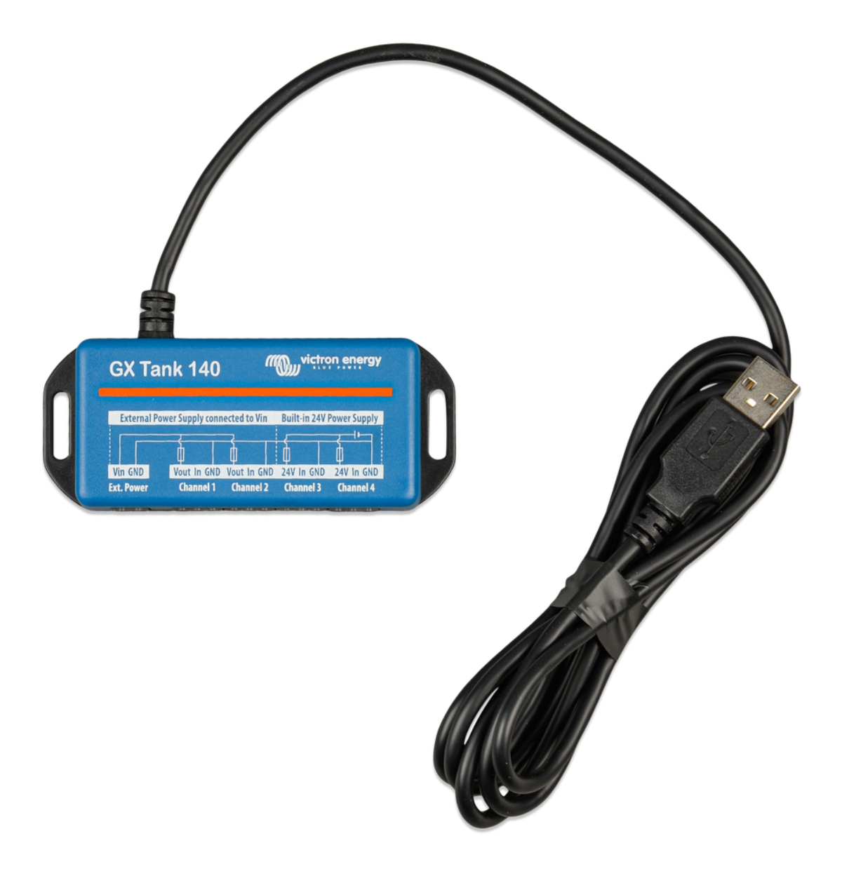 Victron Energy GX Tank 140 - Smart Battery Monitoring System for RVs, Boats & Solar Power - Perfect for Off-Grid Living & Marine Applications