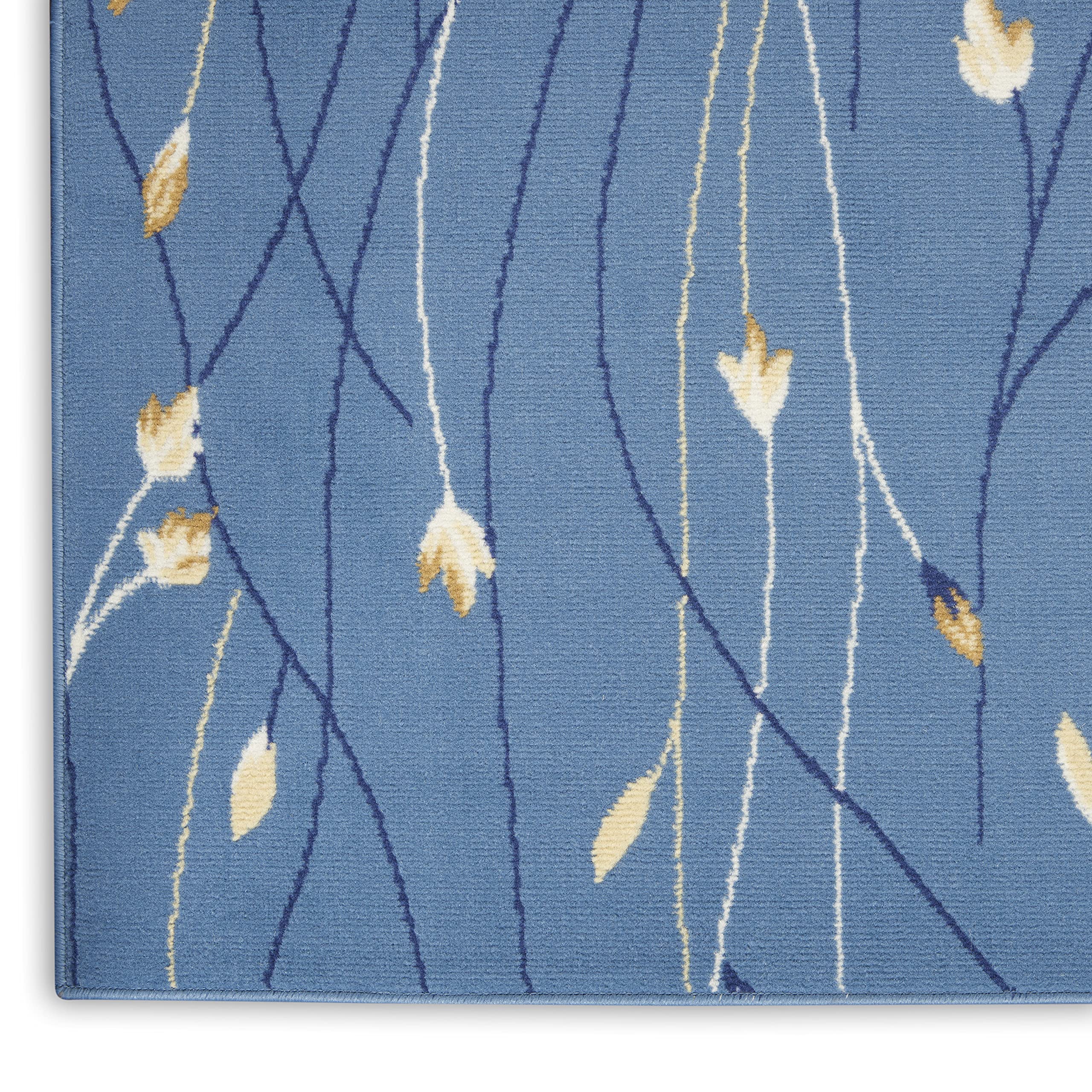 Nourison Grafix Light Blue 8'6