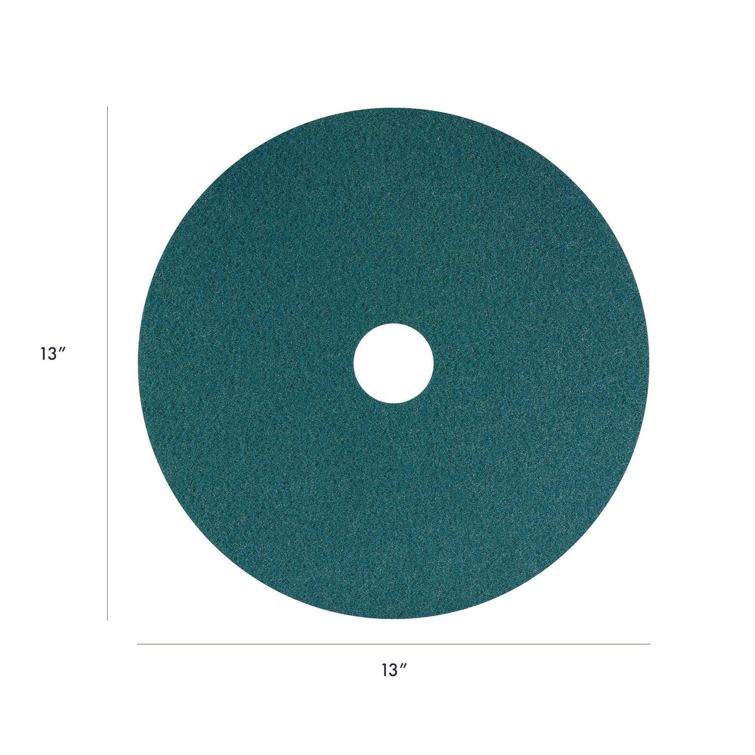 Americo® SmartScrub Floor Pad - 13 Inch Diameter Heavy Duty Cleaning Pads (Blue/Yellow, 5-Pack) - Ideal for Commercial & Home Floor Cleaning, Mopping, and Scrubbing Hard Surfaces