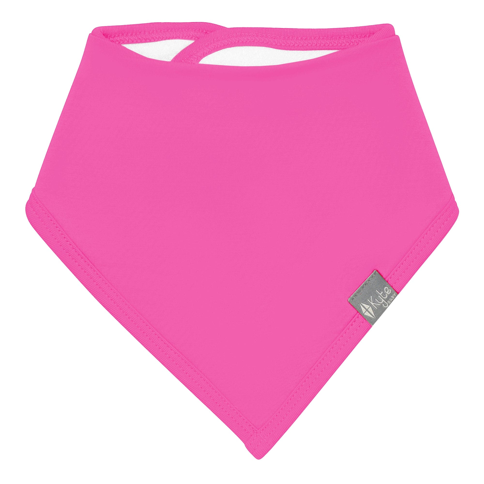 Premium Baby Bib with Adjustable Neck - Soft Raspberry Pink for Mess-Free Feeding - Perfect for Infants, Toddlers & Mealtime