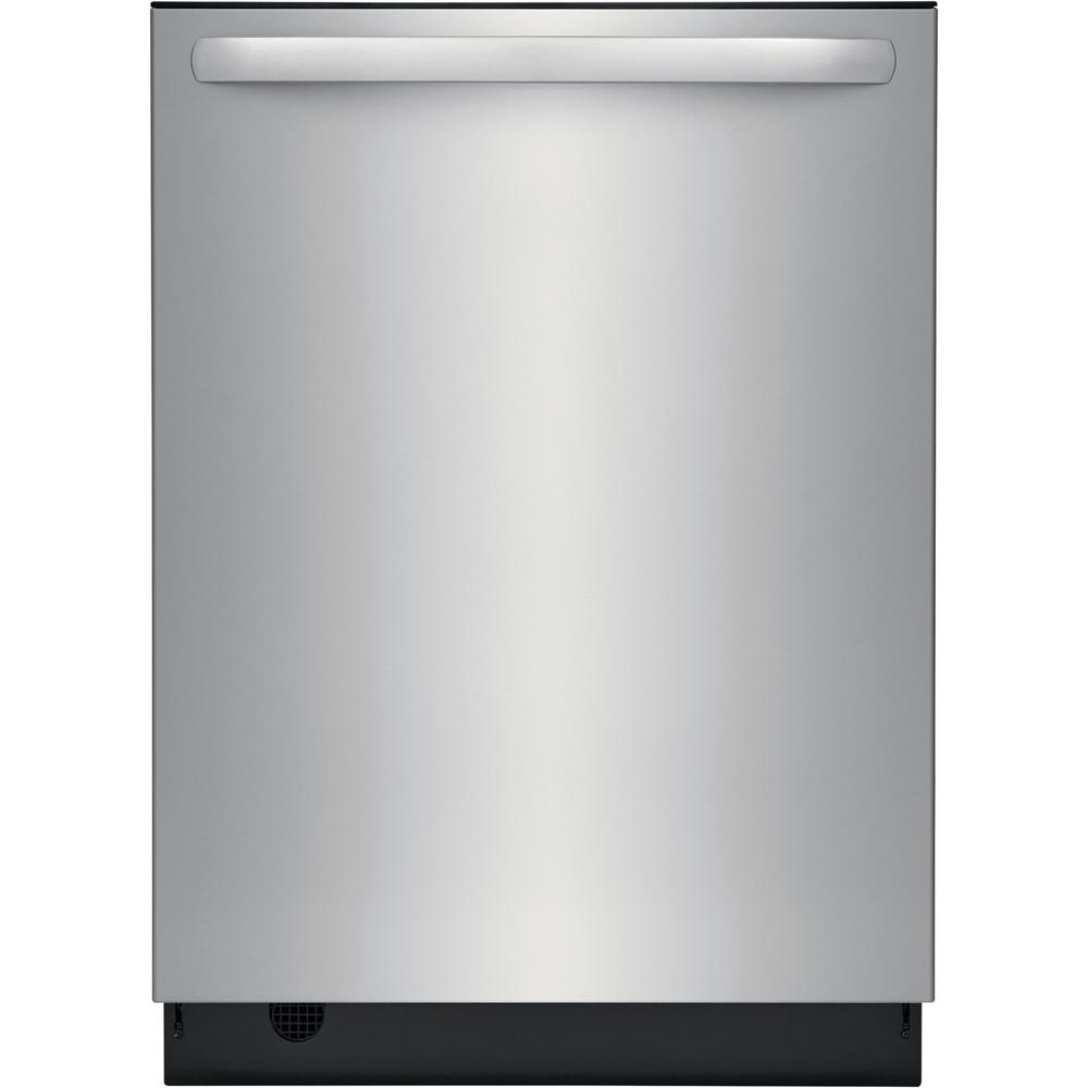 Frigidaire FDSH4501AS 24 Inch Built-In Stainless Steel Dishwasher with EvenDry Technology - Perfect for Modern Kitchens and Large Family Meals